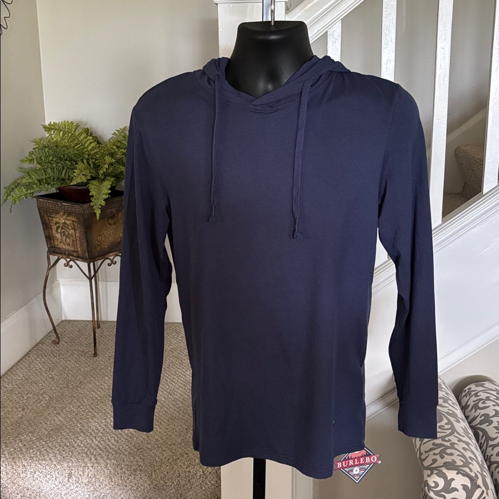 BURLEBO Navy Blue Hoodie